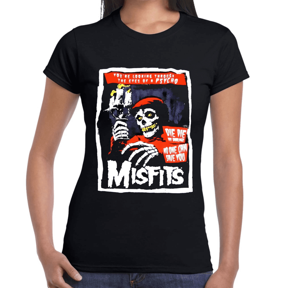 Playera Misfits Algodón Premium #680