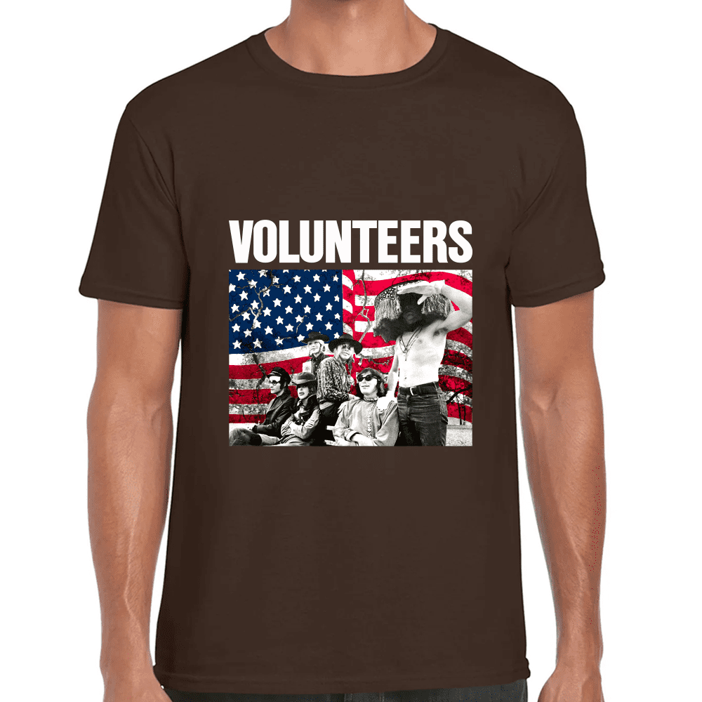 Playera Jefferson Airplane Volunteers Algodón Premium #683
