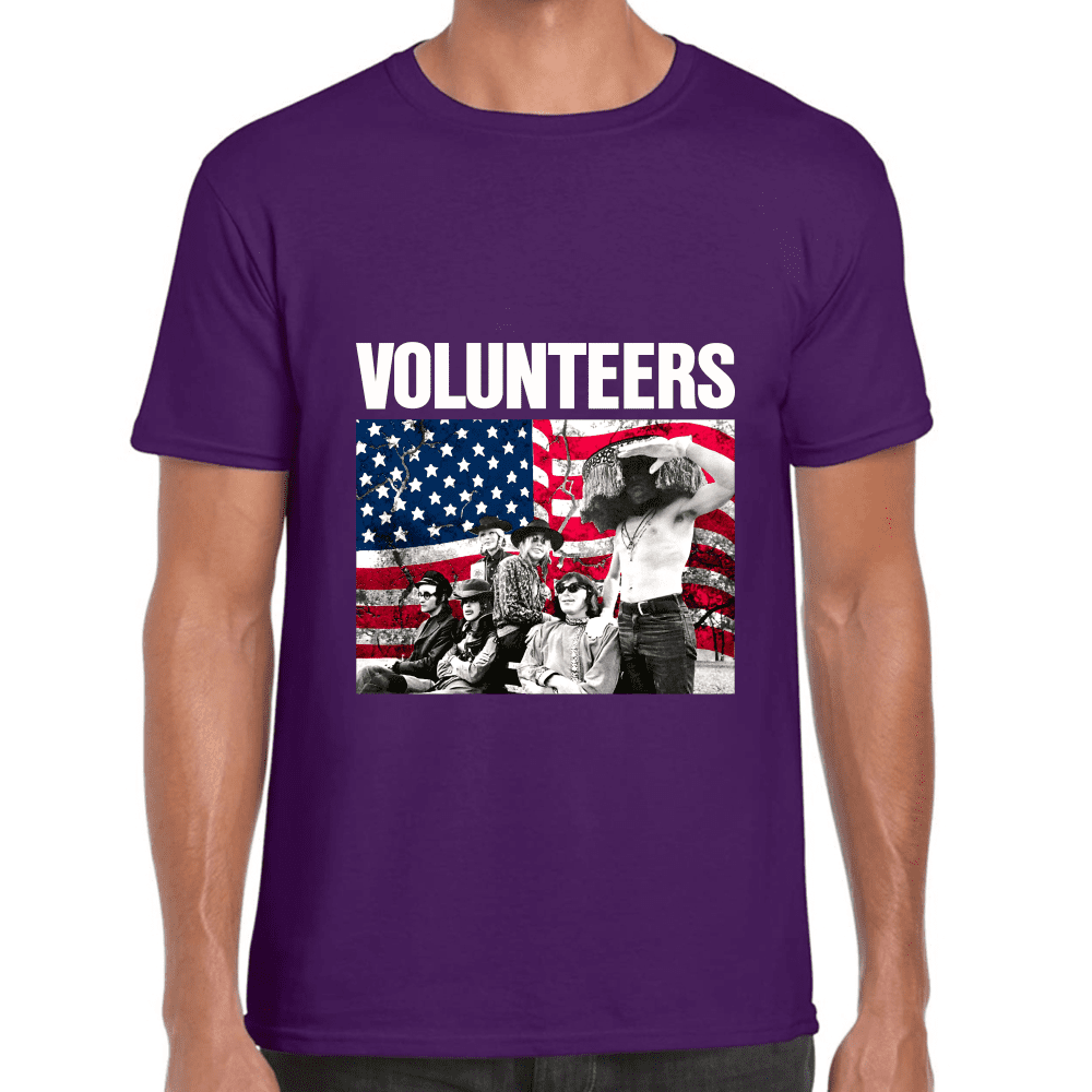 Playera Jefferson Airplane Volunteers Algodón Premium #683