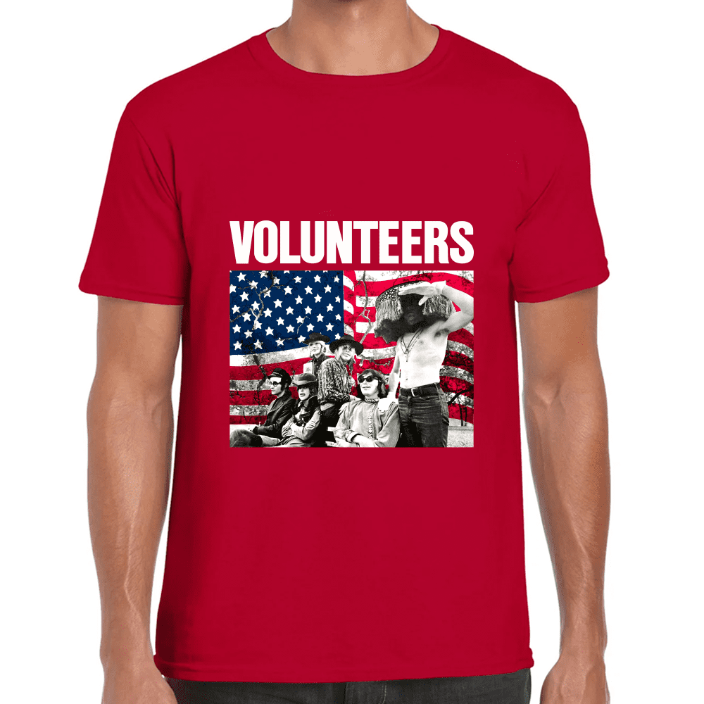 Playera Jefferson Airplane Volunteers Algodón Premium #683