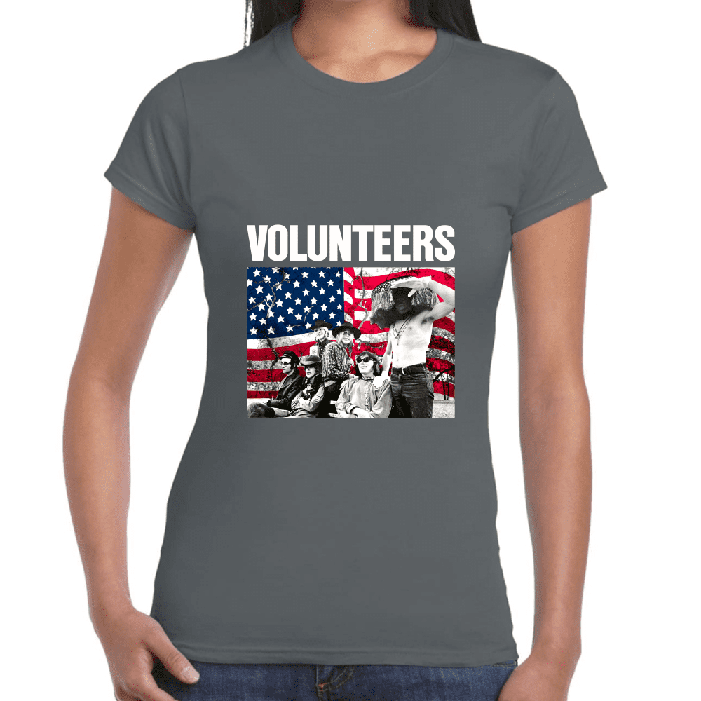Playera Jefferson Airplane Volunteers Algodón Premium #683