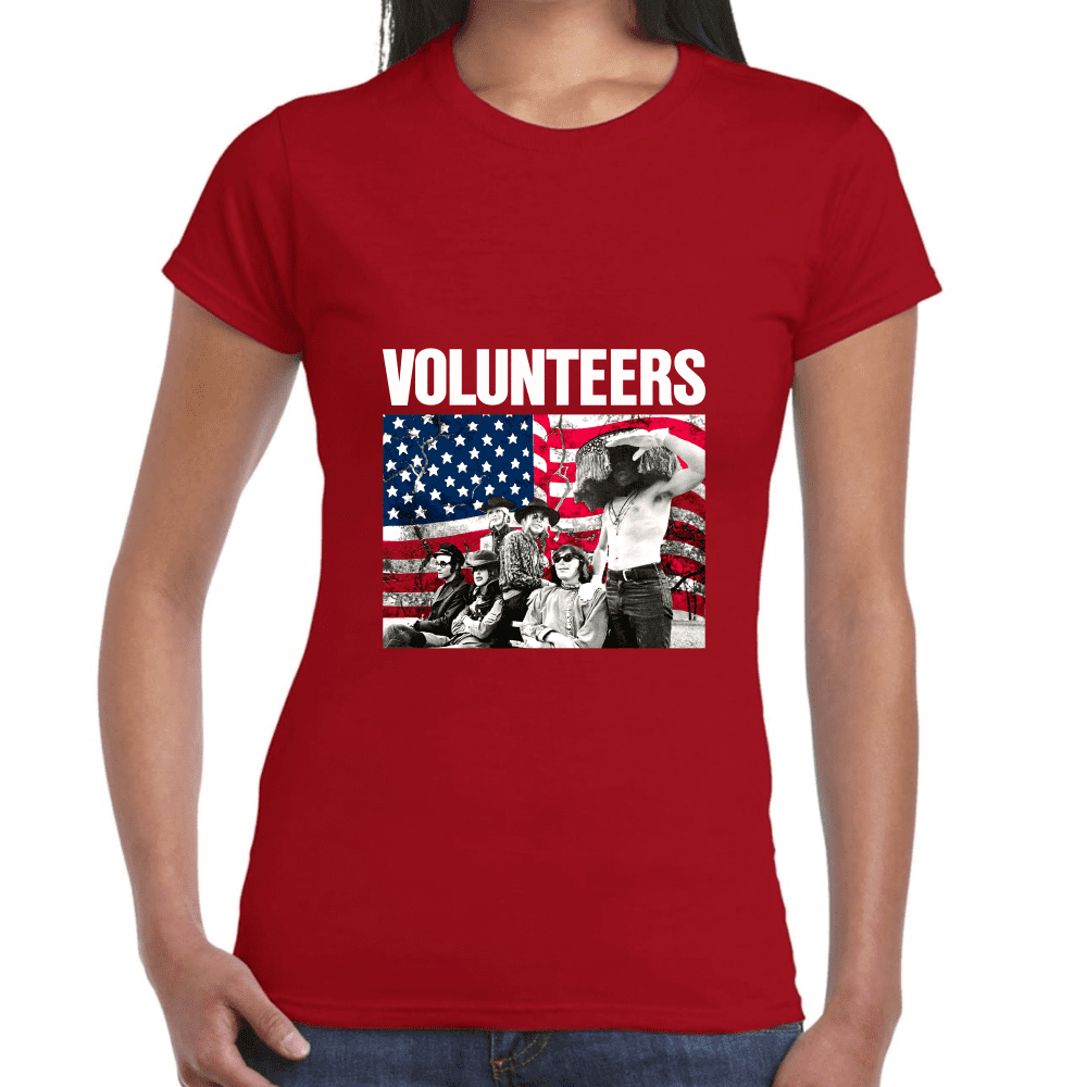 Playera Jefferson Airplane Volunteers Algodón Premium #683