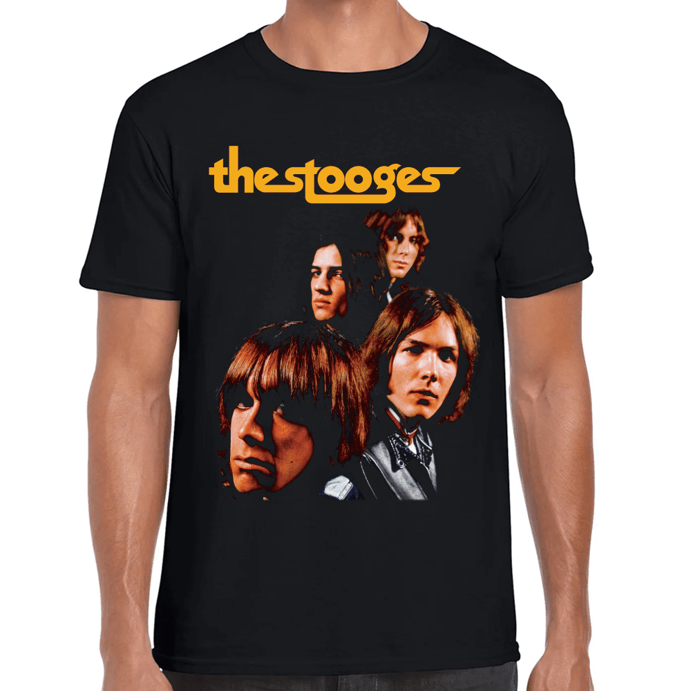 Playera The Stooges 1969 Algodón Premium #684