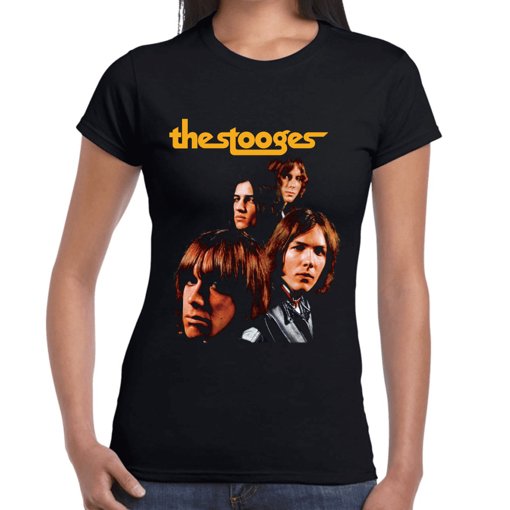 Playera The Stooges 1969 Algodón Premium #684