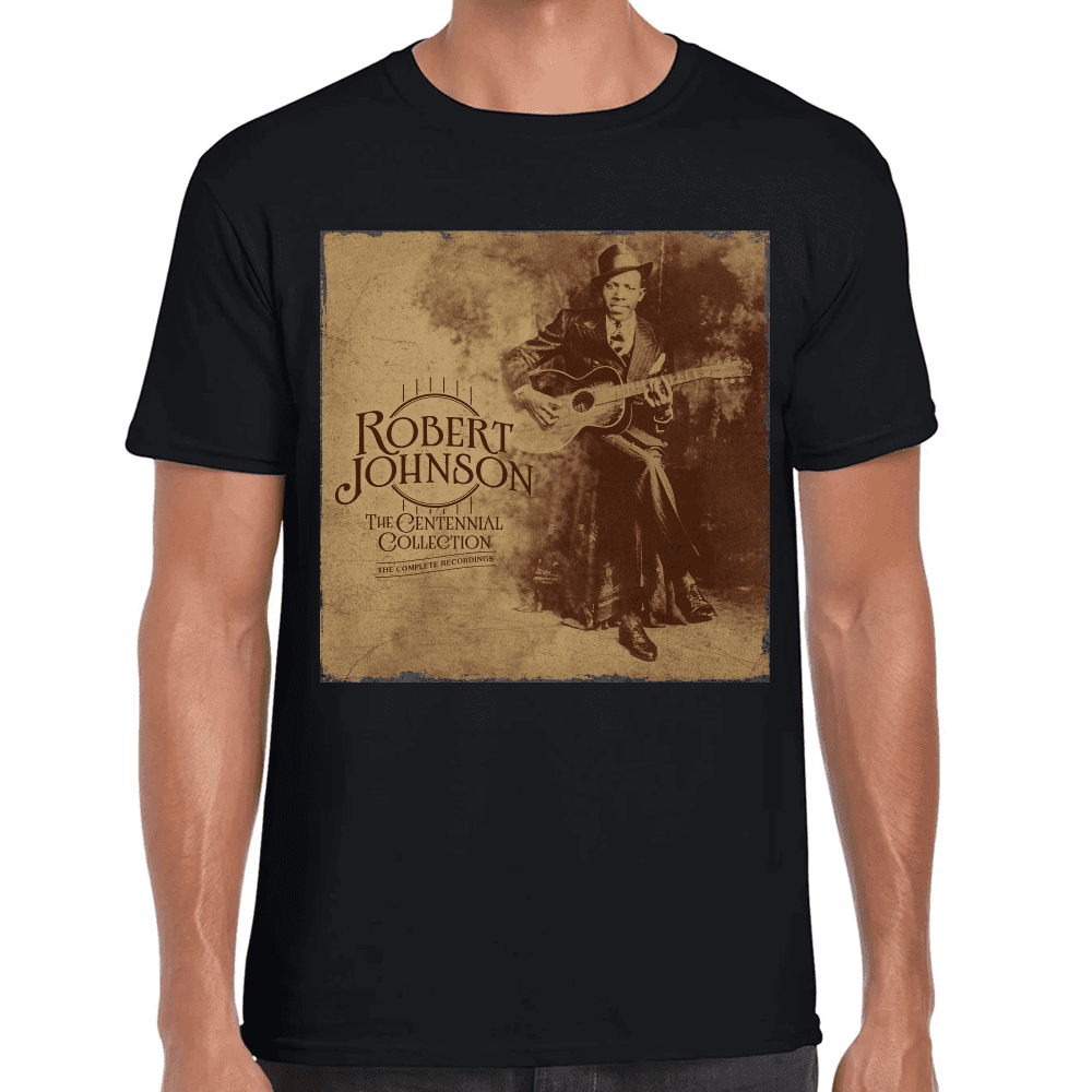 Playera Robert Johnson The Centennial Collection Algodón Premium #686