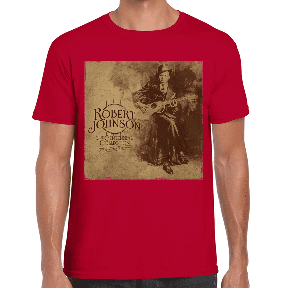 Playera Robert Johnson The Centennial Collection Algodón Premium #686