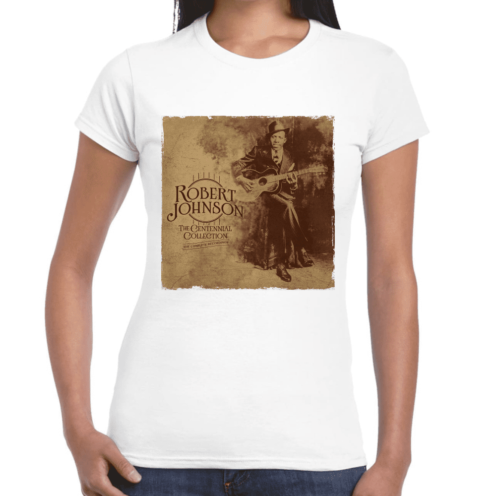 Playera Robert Johnson The Centennial Collection Algodón Premium #686