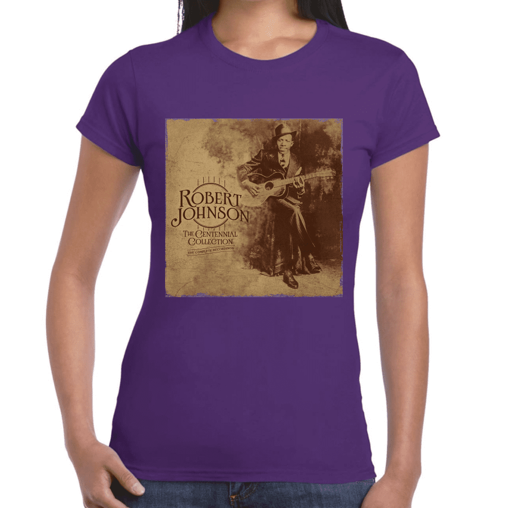 Playera Robert Johnson The Centennial Collection Algodón Premium #686