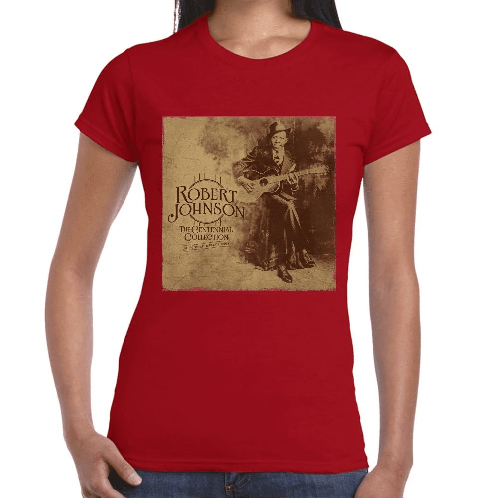 Playera Robert Johnson The Centennial Collection Algodón Premium #686
