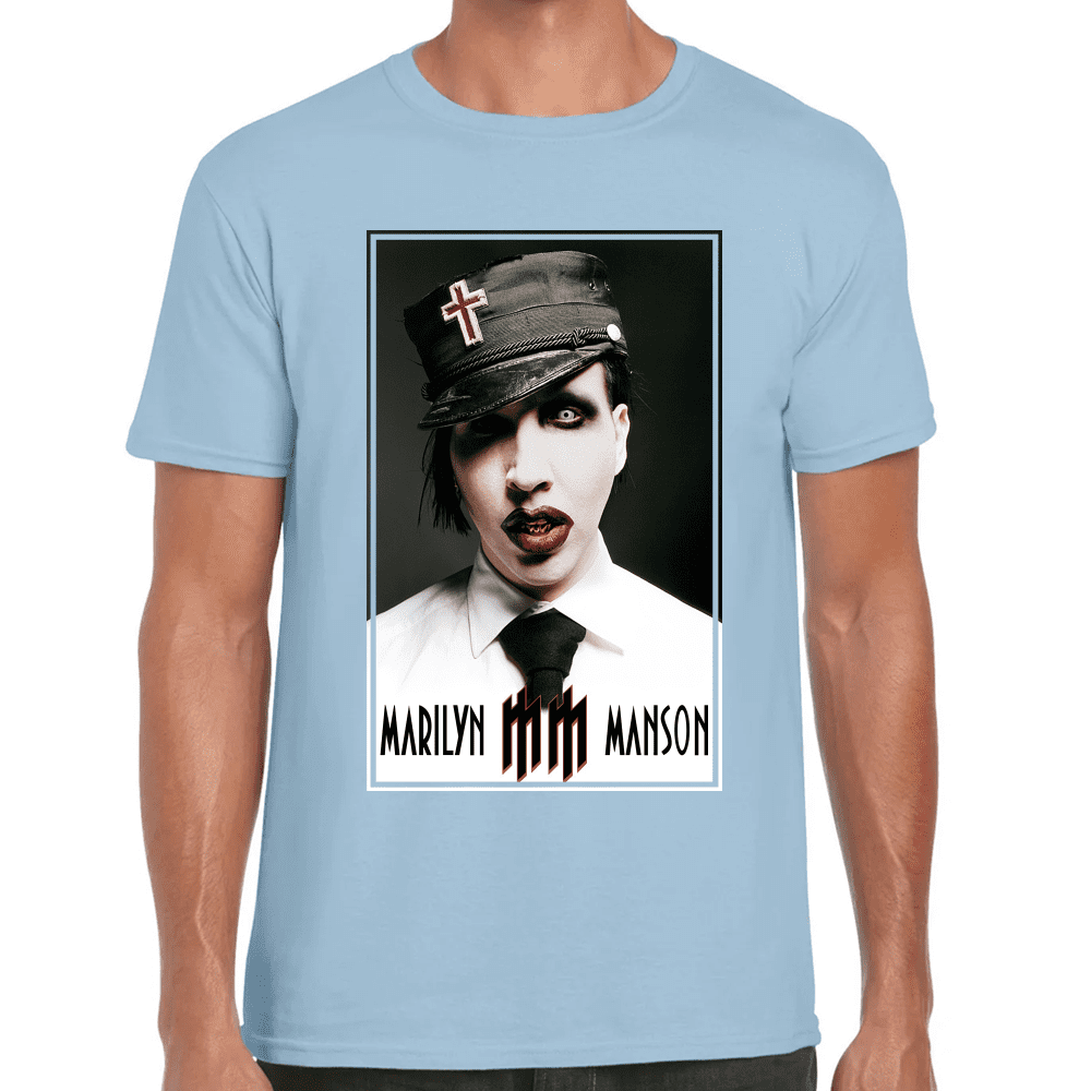 Playera Marilyn Manson Algodón Premium #689
