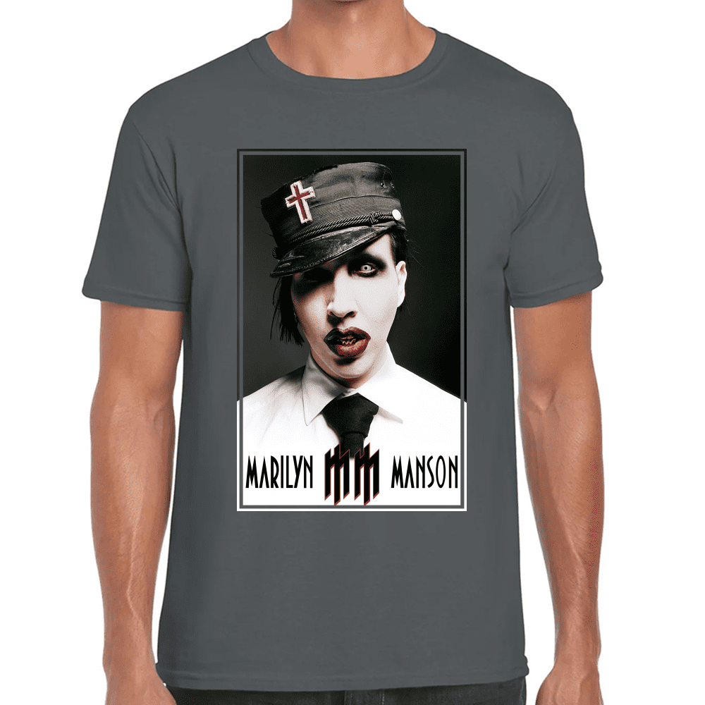 Playera Marilyn Manson Algodón Premium #689