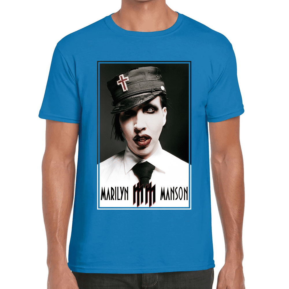 Playera Marilyn Manson Algodón Premium #689