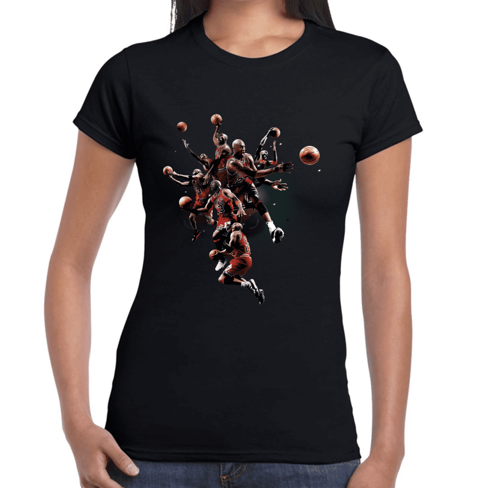 Playera Michael Jordan Algodón Premium #690 Imagen secundaria del producto