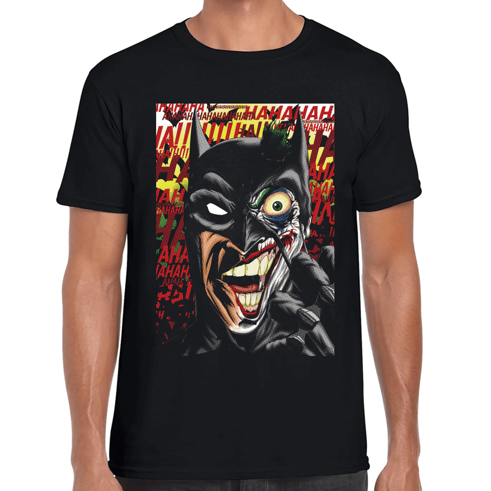 Playera Batman y Joker Algodón Premium #697