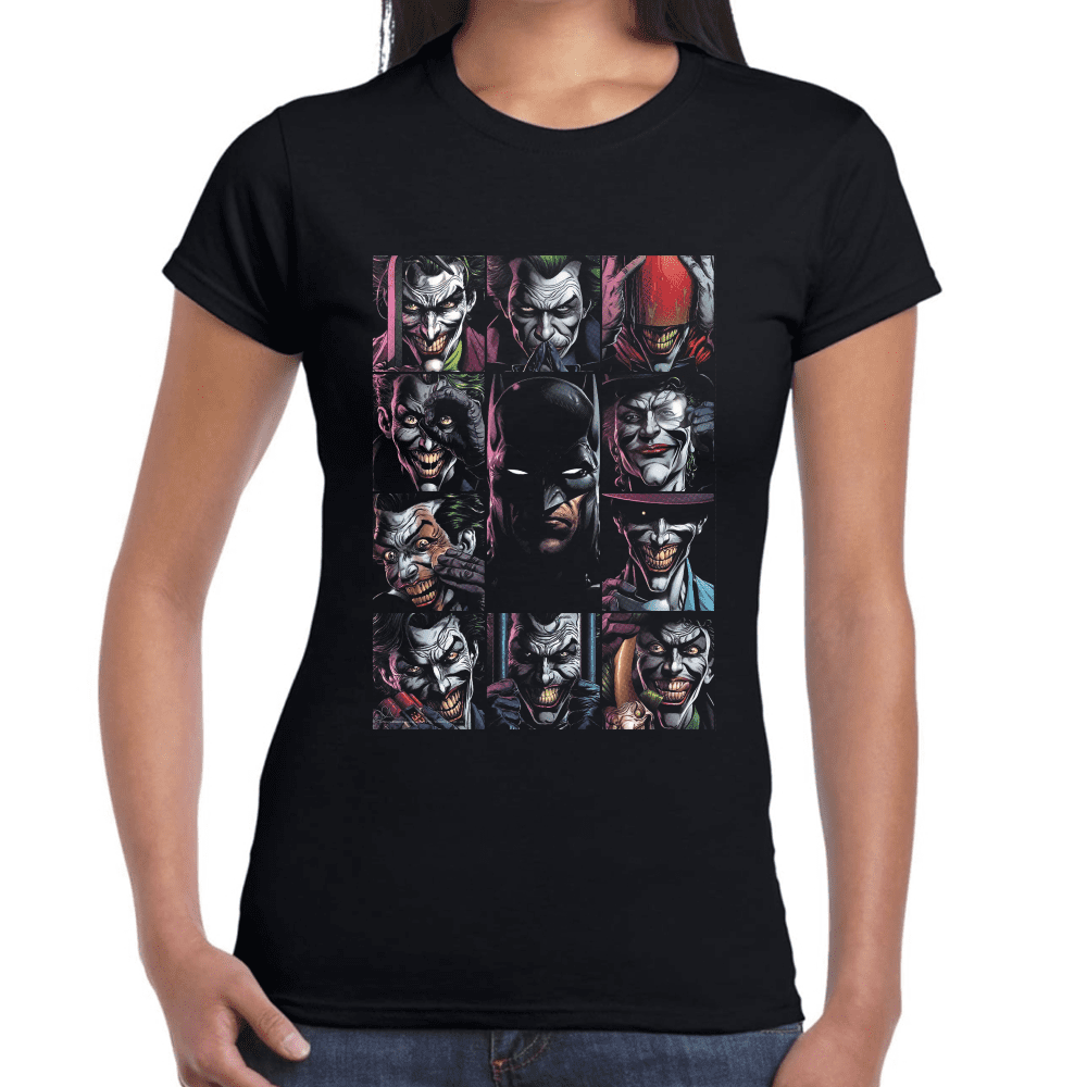 Playera Batman y Joker Algodón Premium #700