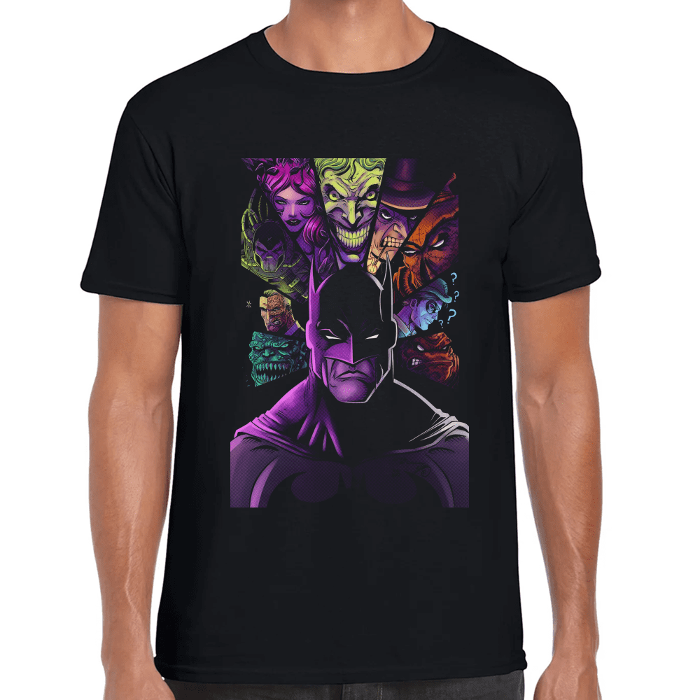 Playera Batman Algodón Premium #701 Imagen principal del producto