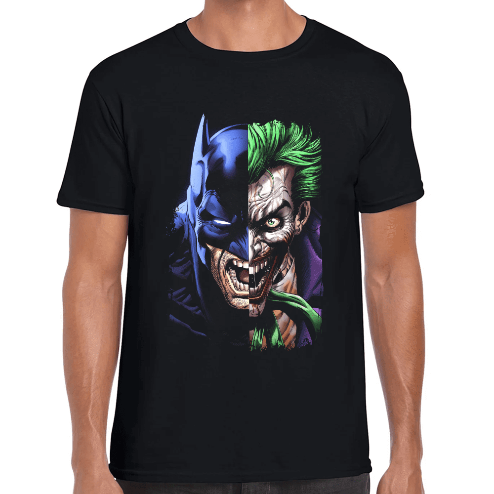 Playera Batman y Joker Algodón Premium #705