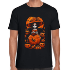 Playera Catrina Halloween y Día de Muertos Algodón Premium #713