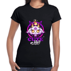Playera Cute As Hell Halloween Algodón Premium #714