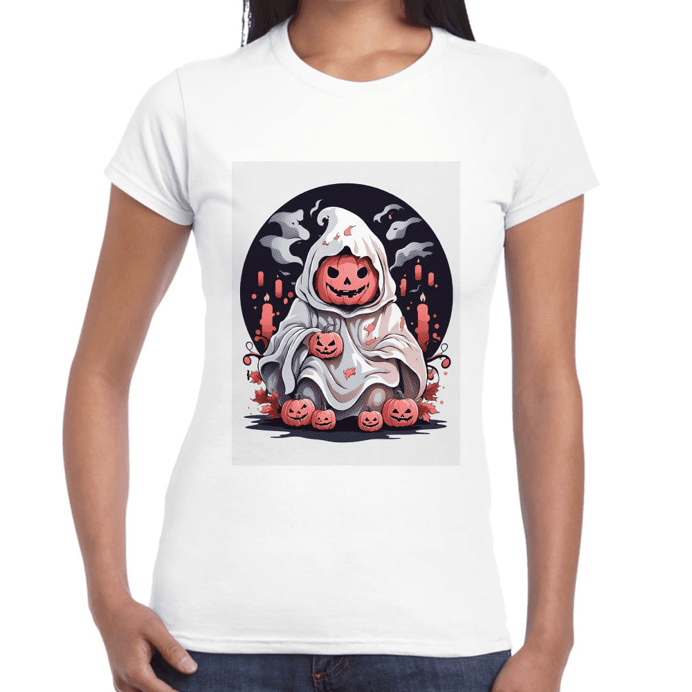 Playera De Halloween Algodón Premium #716