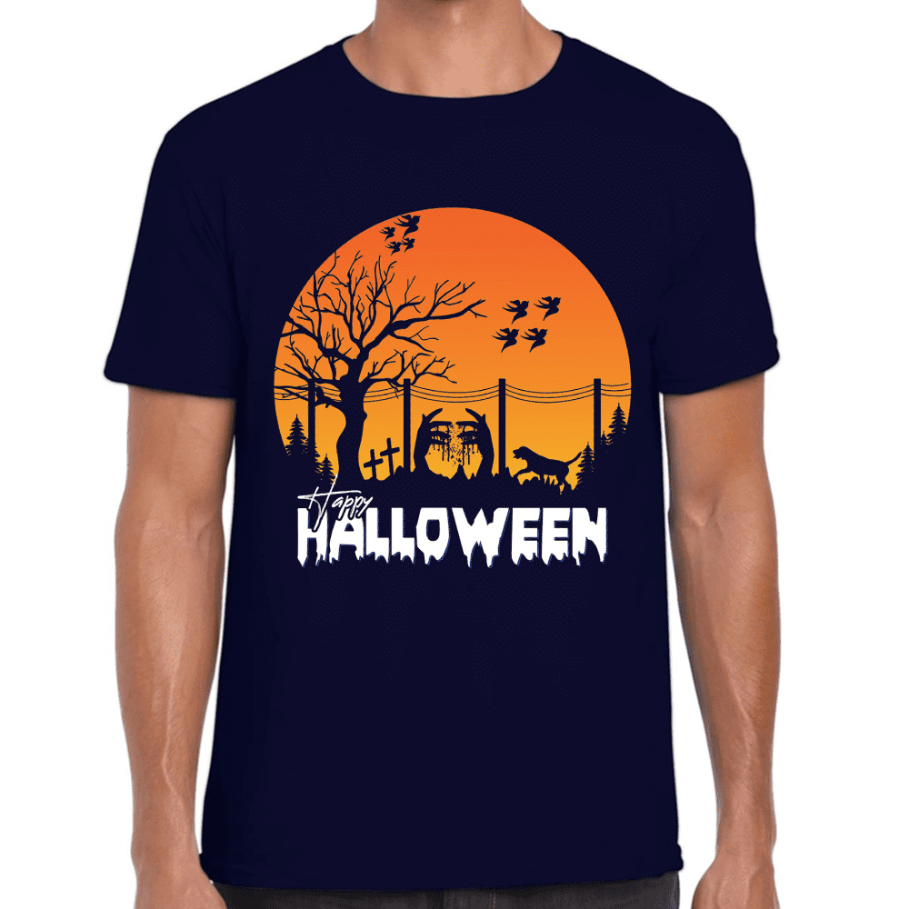 Playera De Halloween Algodón Premium #717