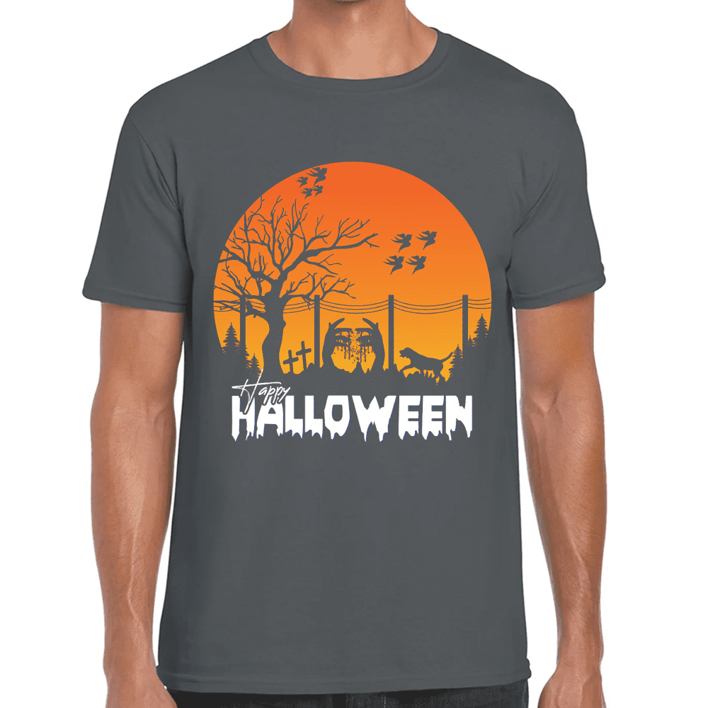 Playera De Halloween Algodón Premium #717