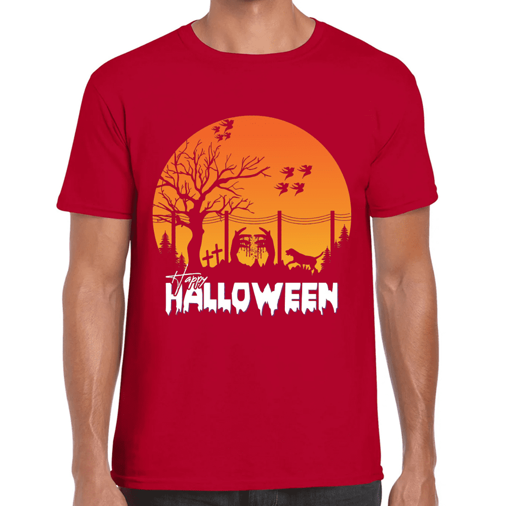 Playera De Halloween Algodón Premium #717