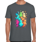 Playera Fantasmas De Halloween Algodón Premium #718
