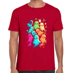 Playera Fantasmas De Halloween Algodón Premium #718