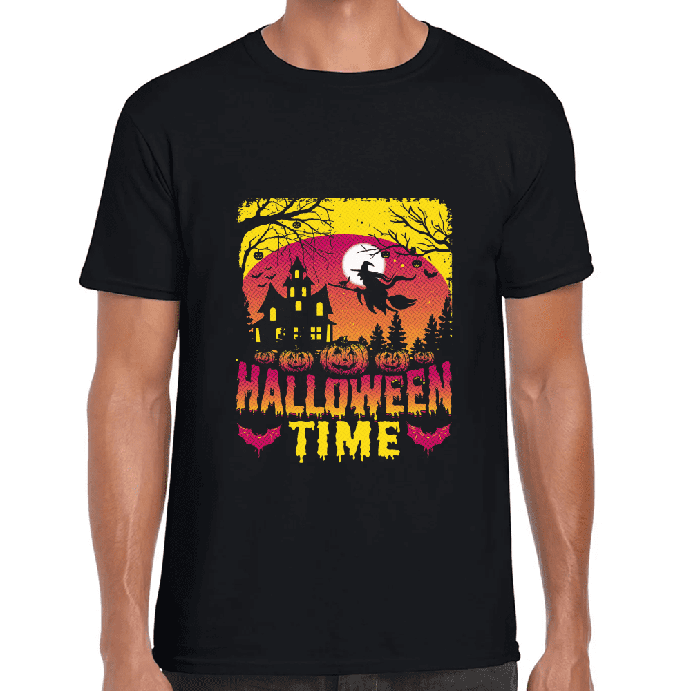 Playera De Halloween Algodón Premium #720
