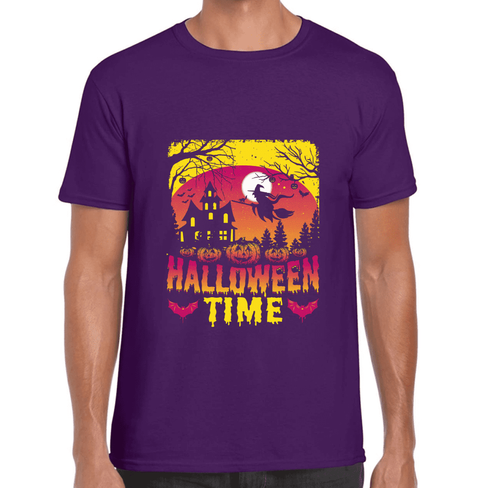 Playera De Halloween Algodón Premium #720