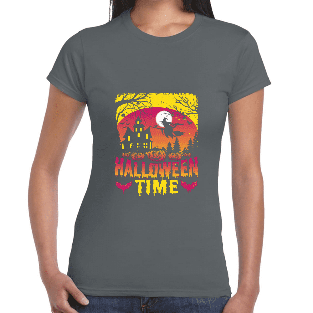 Playera De Halloween Algodón Premium #720