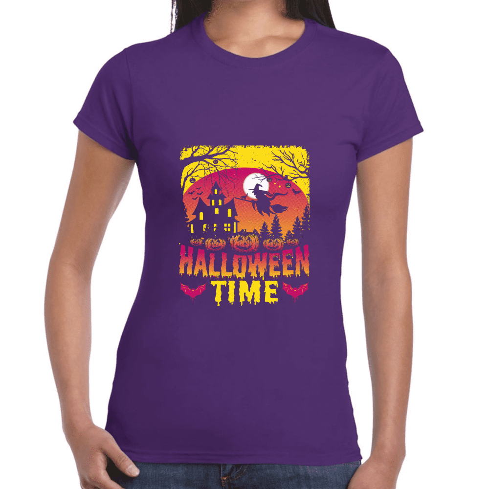 Playera De Halloween Algodón Premium #720
