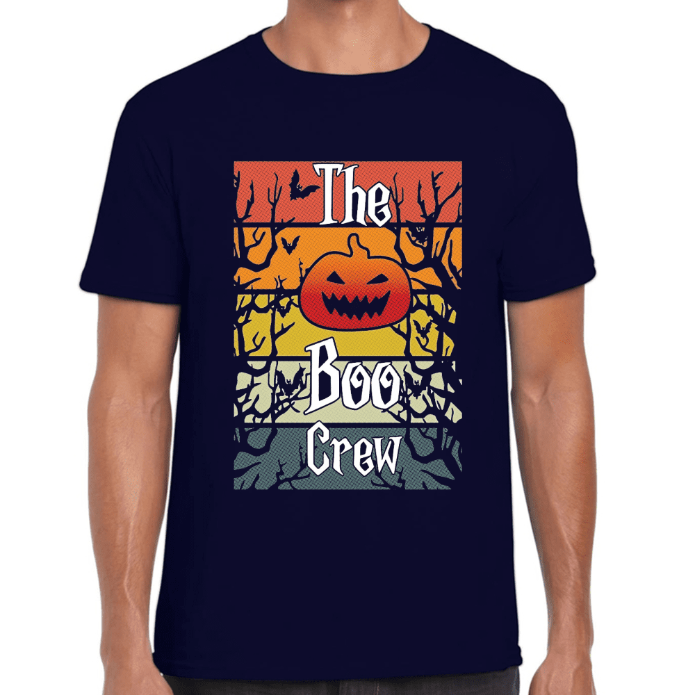 Playera Calabaza De Halloween Algodón Premium #721