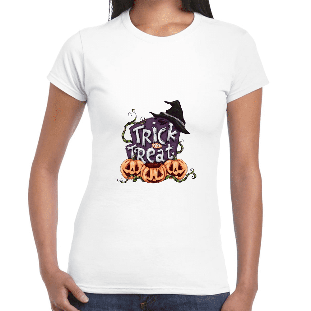 Playera Halloween Algodón Premium #725