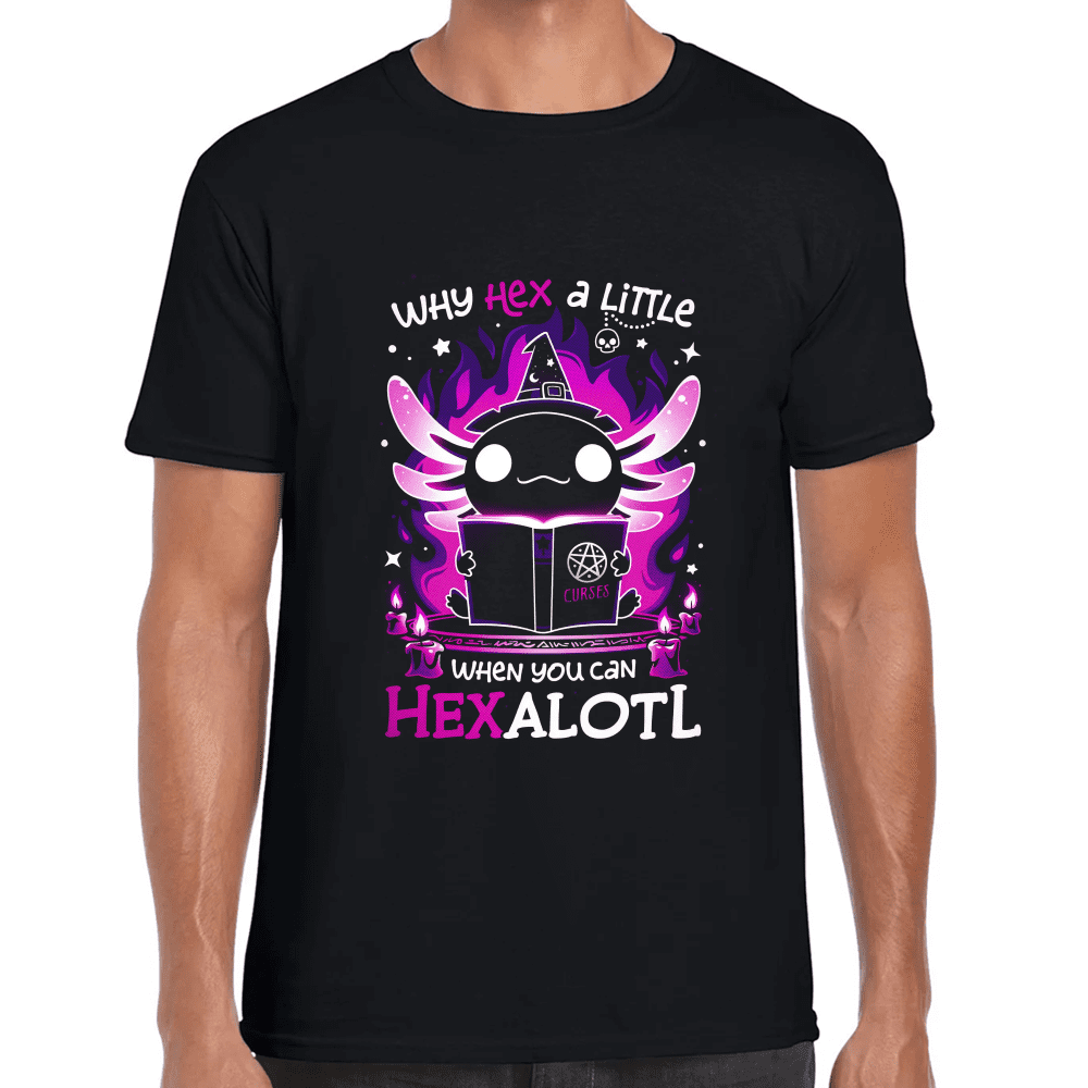 Playera Ajolote De Halloween Algodón Premium #726