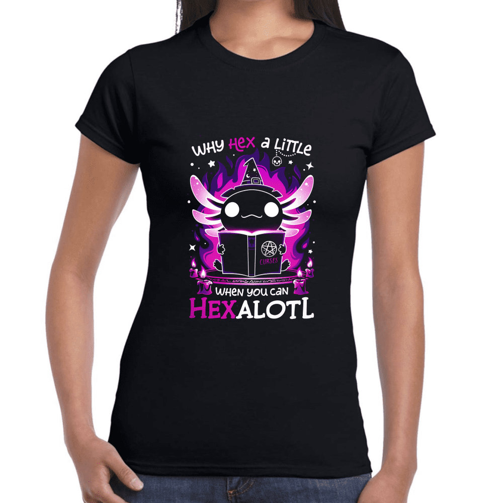 Playera Ajolote De Halloween Algodón Premium #726 Imagen secundaria del producto