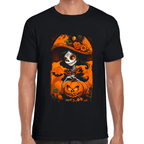 Playera Catrina De Halloween Algodón Premium #728