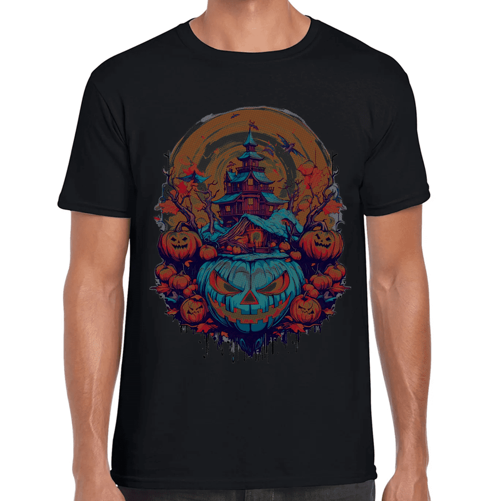 Playera Halloween Algodón Premium #730