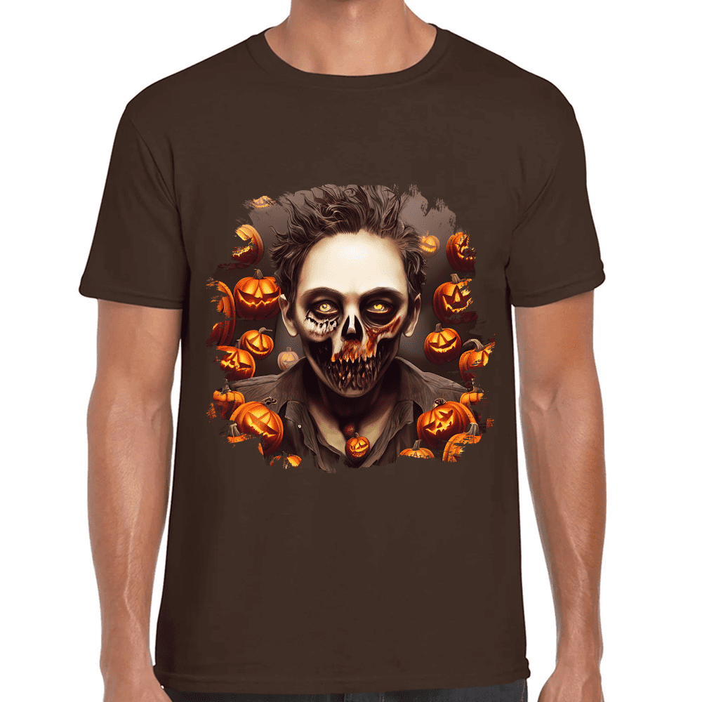 Playera Halloween Algodón Premium #736