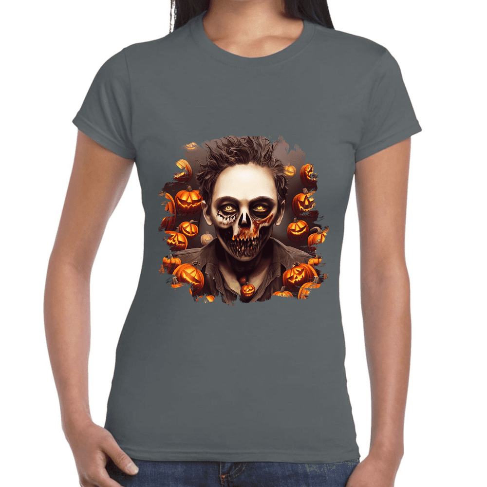Playera Halloween Algodón Premium #736