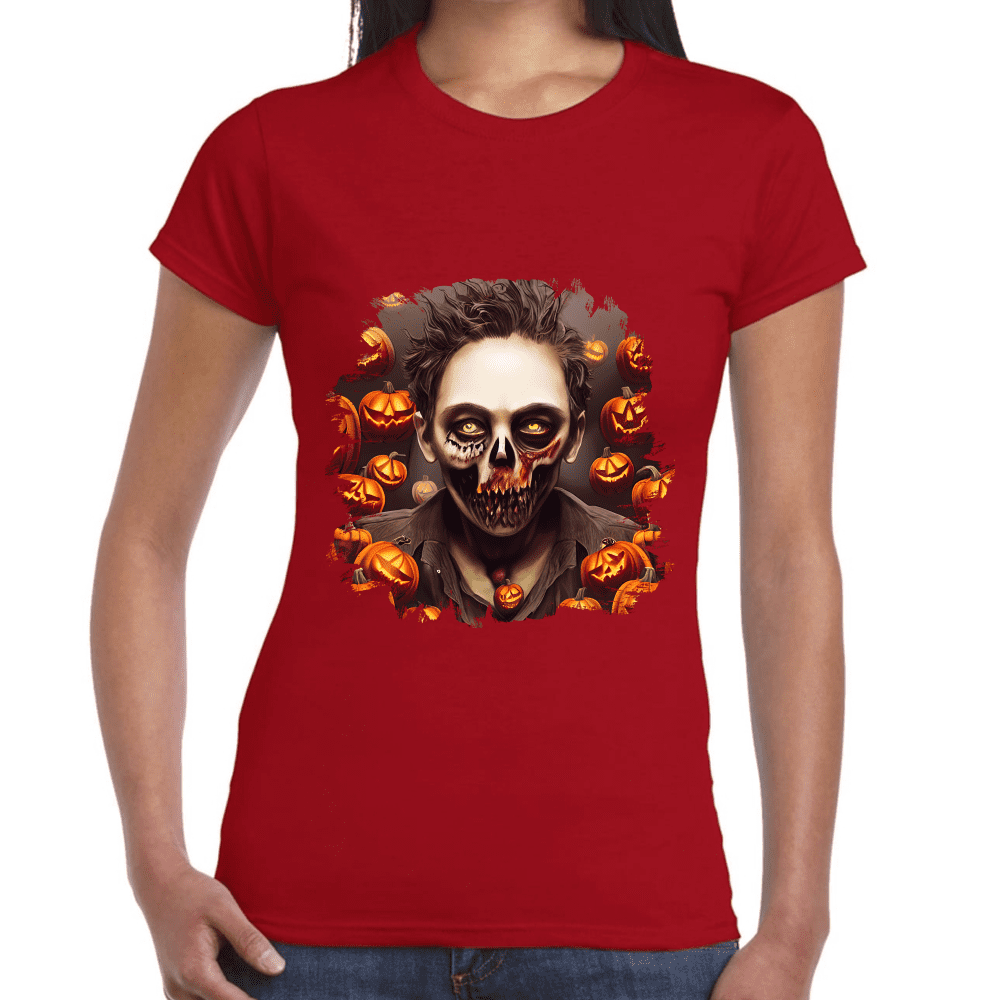 Playera Halloween Algodón Premium #736