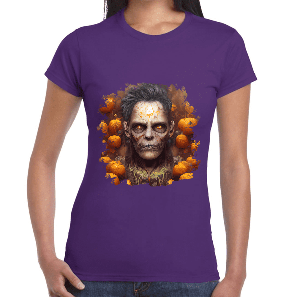 Playera Halloween Algodón Premium #737