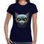 Playera Gatito Halloween Algodón Premium #738
