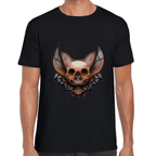 Playera Cráneo Murciélago Algodón Premium #739