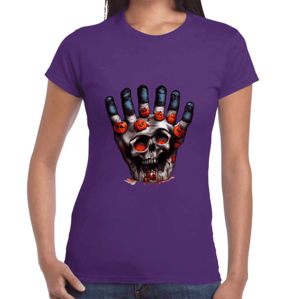 Playera Halloween Algodón Premium #740