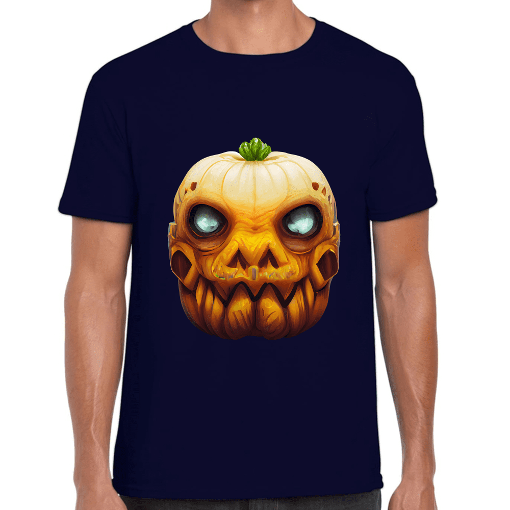 Playera Calabaza Halloween Algodón Premium #744