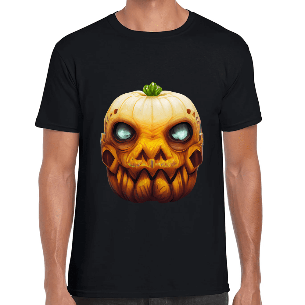 Playera Calabaza Halloween Algodón Premium #744