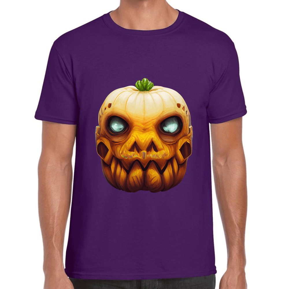 Playera Calabaza Halloween Algodón Premium #744