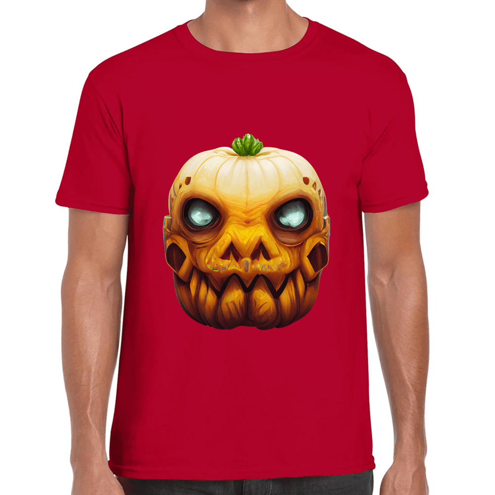 Playera Calabaza Halloween Algodón Premium #744